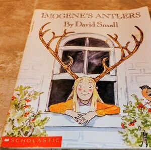 Scholastic Imogene's Antlers Book with Colorful Cover